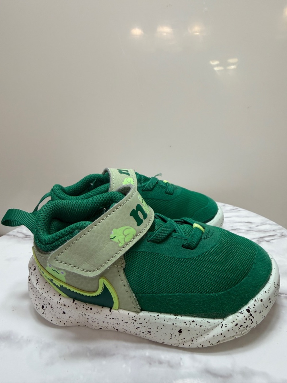 Nike Team Hustle D 10 Lil TD 'Frog' (Style Code: DQ0665-300 7 c shoes sneakers